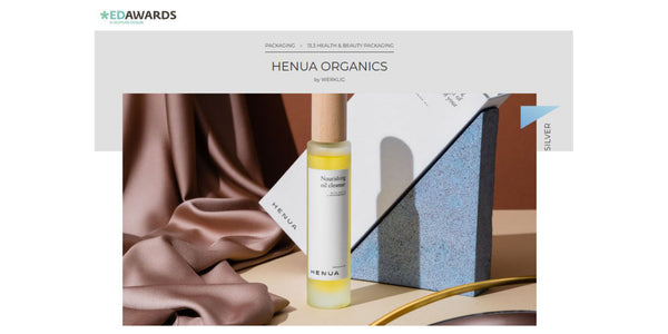 Henua Organics Awarded in European Design Awards