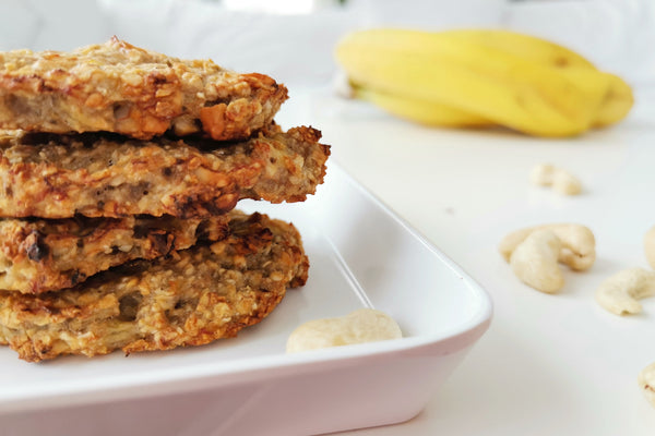 Beauty Boosting Recipe: Healthy oat-banana-nut cookies