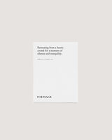 Miracle vitamin oil secondary packaging with black text on a beige background, featuring the brand 'Henua'.