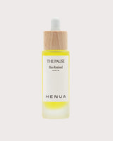 Henua Organics The Pause bio-retinol serum on white background